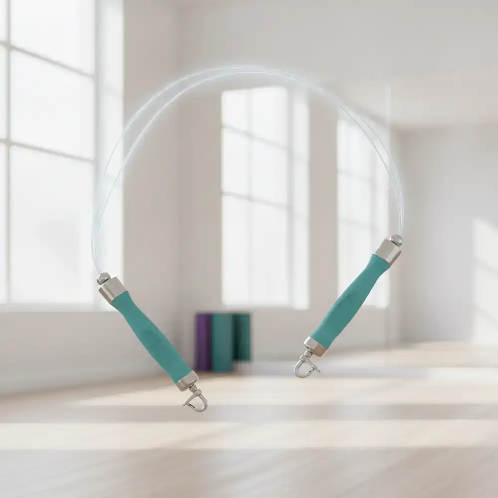 High speed adjustable jump rope